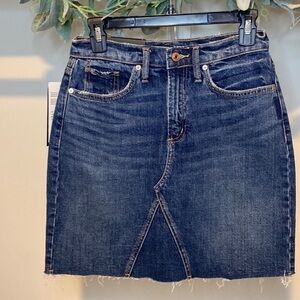 Silver Jeans Blue Pencil Skirt Knee-Length Work